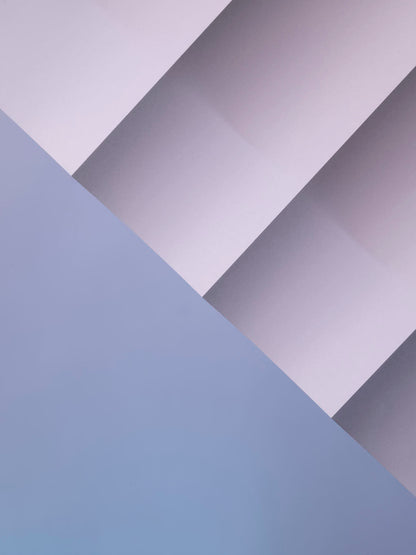 Architektonischer Blauverlauf Edition