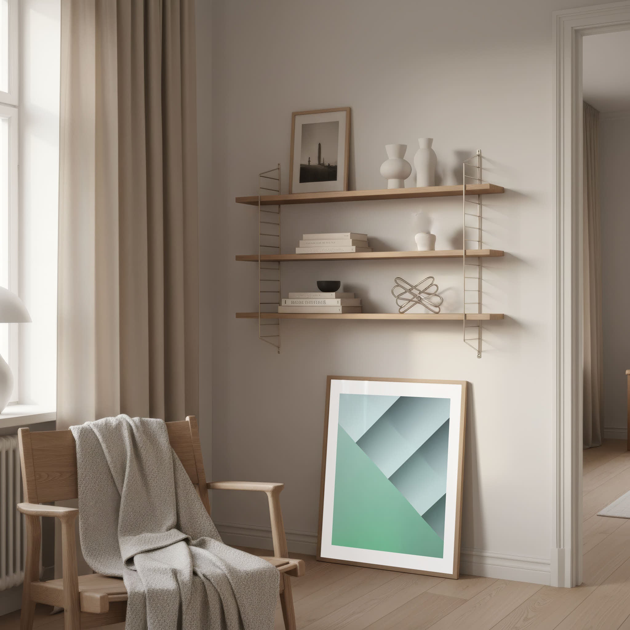 Folded Mint Geometry Edition